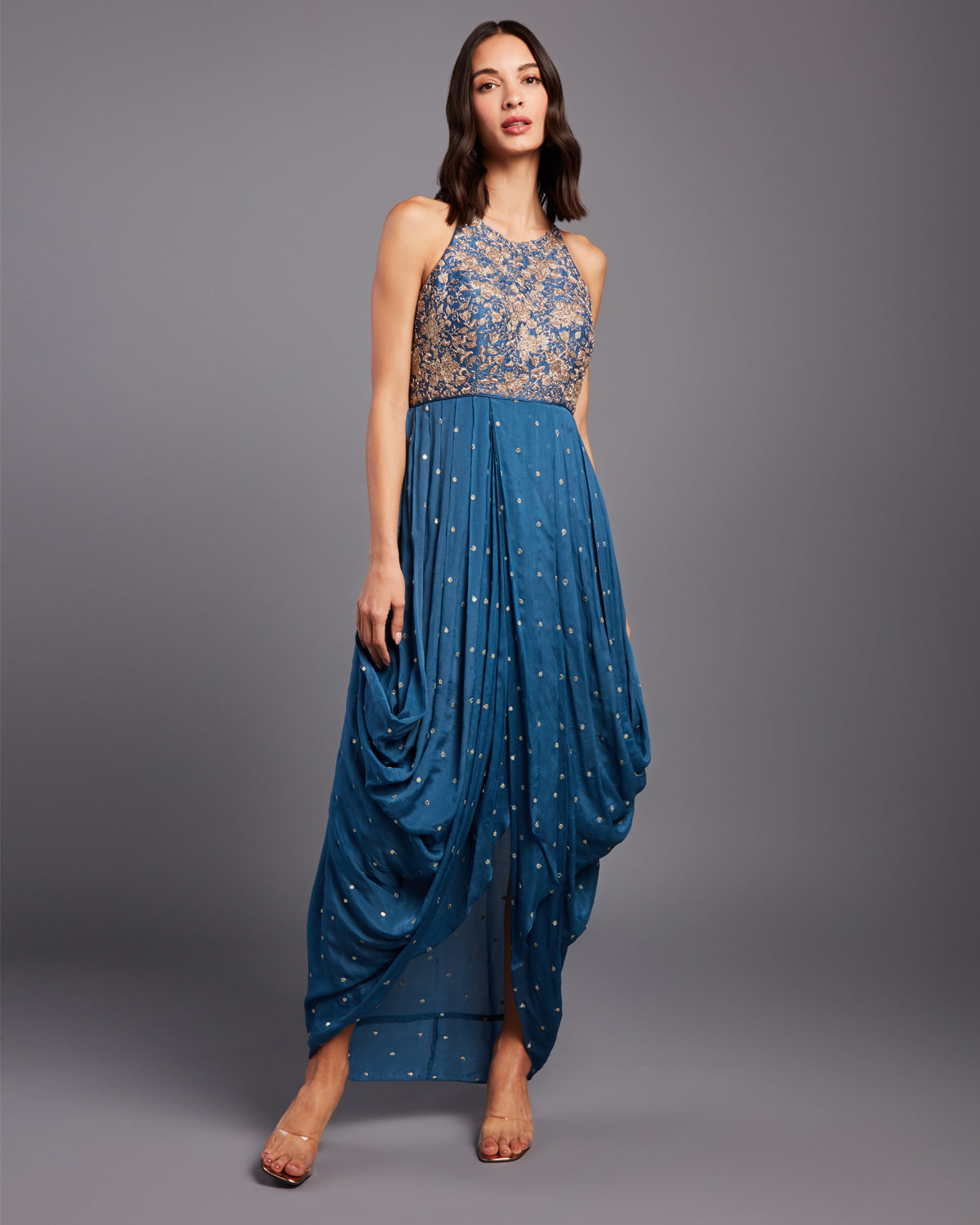 Mehek Drape Dress