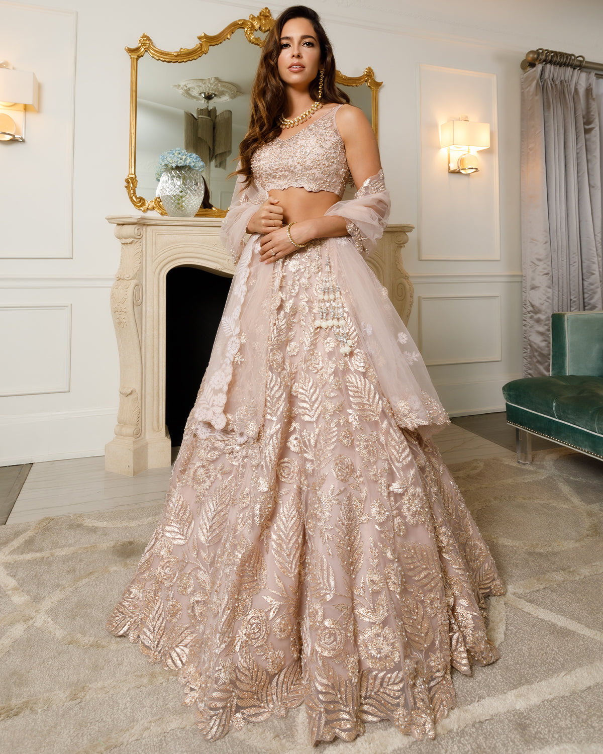 Indian Fusion Outfit Ideas | Indian American Fusion Wedding Dress – Pure  Elegance