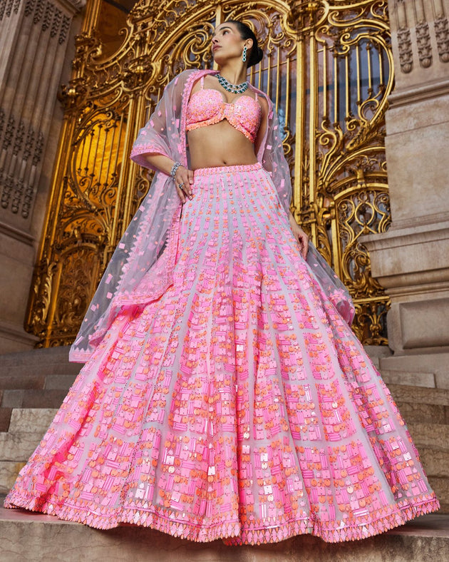 22+ Trending Pink Bridal Lehenga Designs 2023-Every Shade of Women